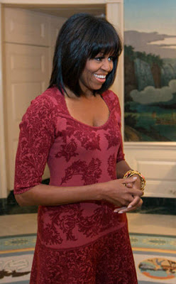 Michelle Obama’s New Bangs Hairstyle