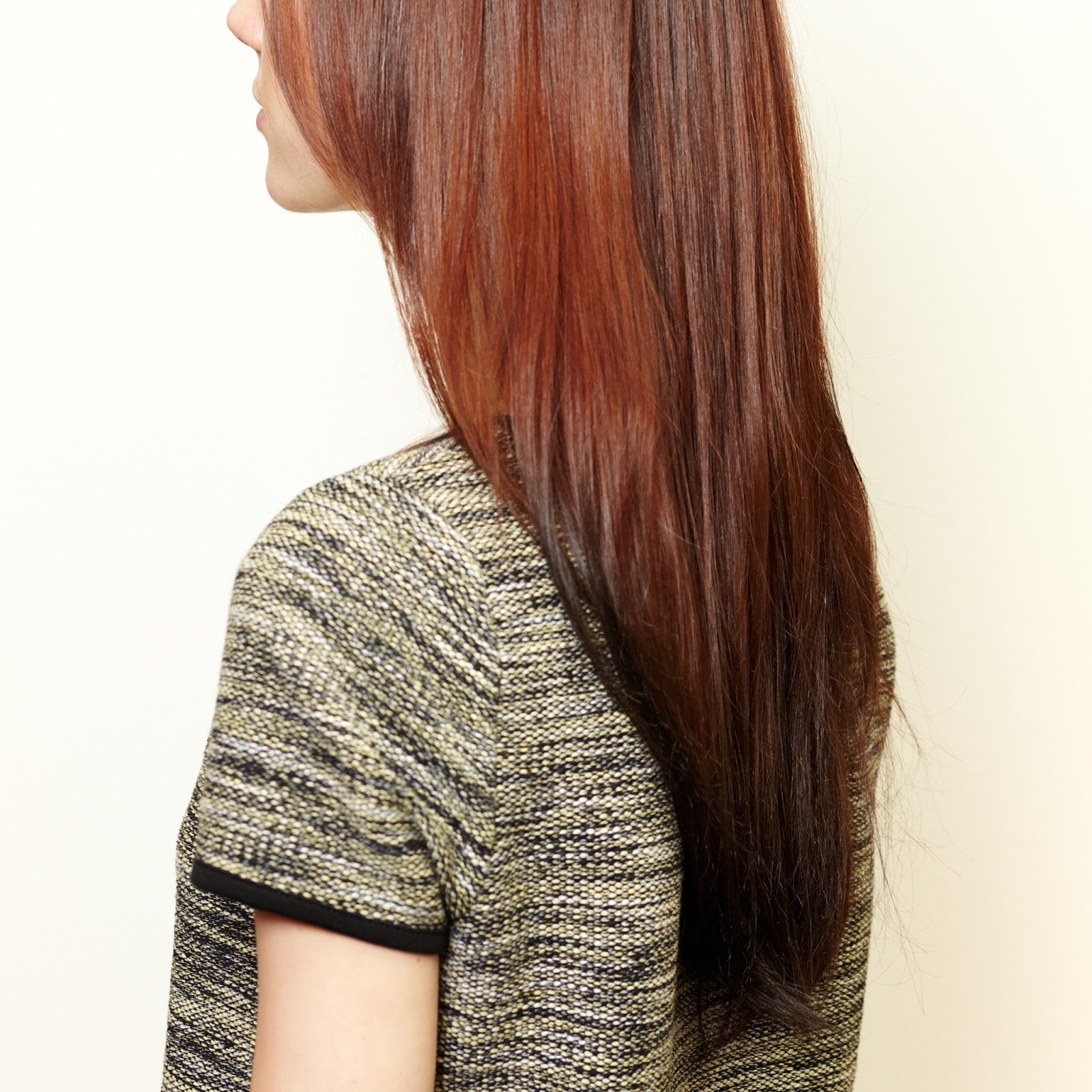 reverse ombre weave