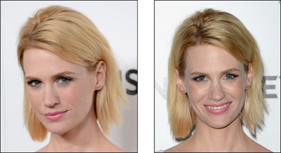 Hairstyle: January Jones At The ‘Mad Men’ Sixth Season Premiere