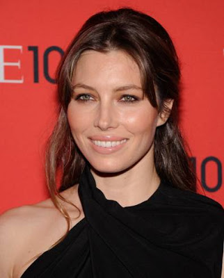 Makeup & Hairstyle: Jessica Biel, Time 100 Gala