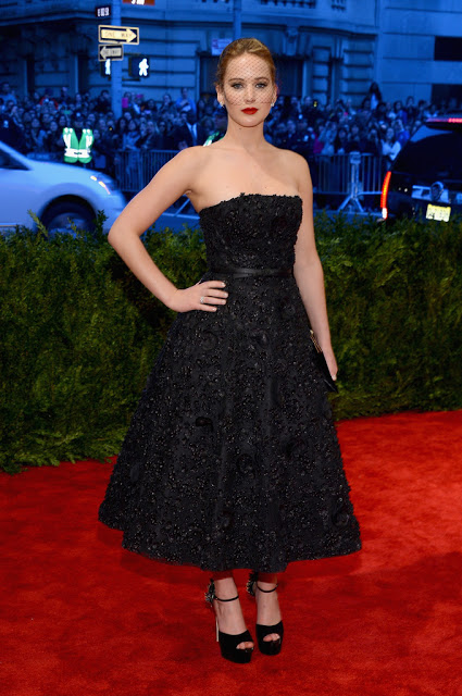 Met Ball 2013 Makeup: Jennifer Lawrence