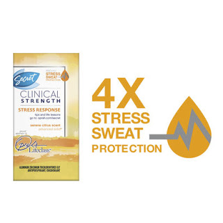 #StressSweat And How To Combat It With Secret Clinical Strength Deodorant
