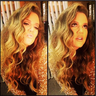 Hairstyle: Khloe Kardashian’s Textured Waves