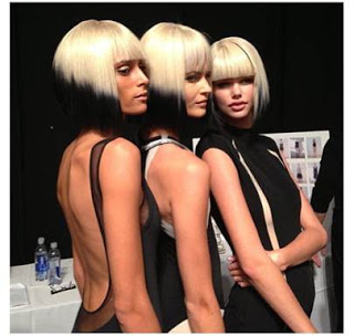 Wigs At Carmen Marc Valvo’s Spring 2014 Show