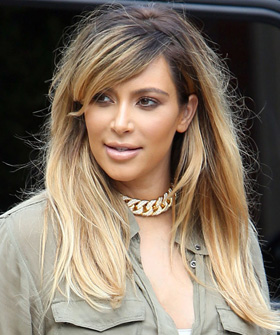 Kim Kardashian’s New Blonde Hair