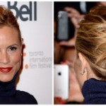 Hairstyle How-to: Maria Bello’s Deconstructed Knotted Updo