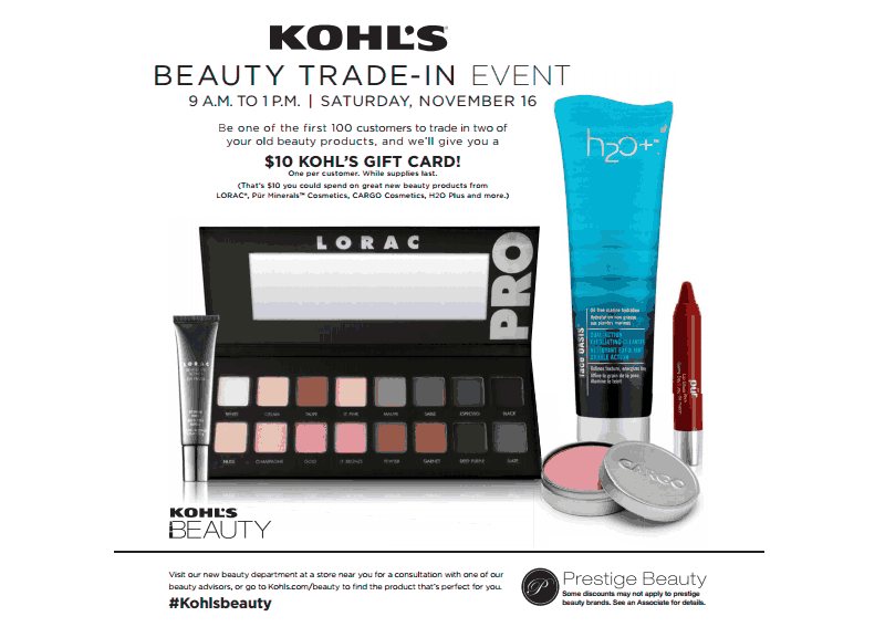 Join Me November 16th At Kohl's In Albany!