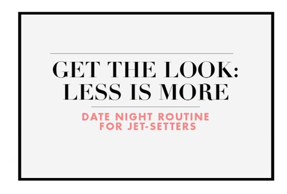 Infographic: Date-Night Routine For Jet-Setters