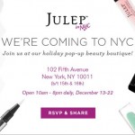Julep Pop-up Shop Opens Tomorrow 