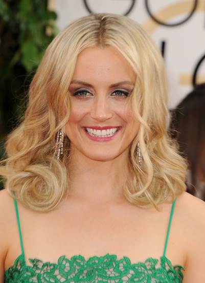 Golden Globes 2014 Hairstyle: Taylor Schilling