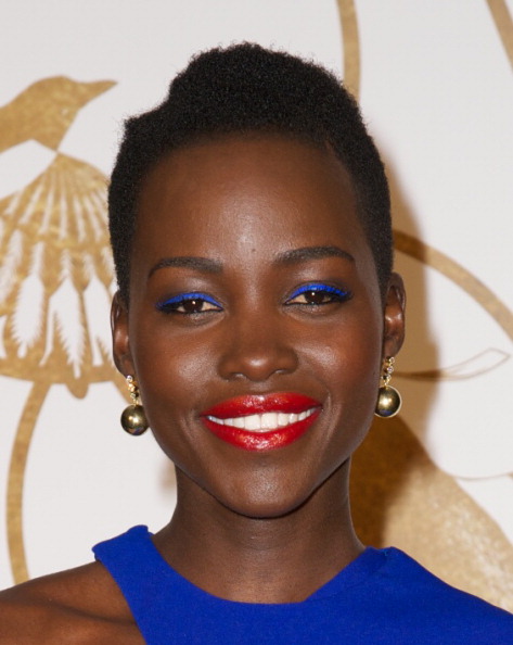 Makeup: Lupita Nyong'o At The Sally Morrison & LoveGold Academy Celebration