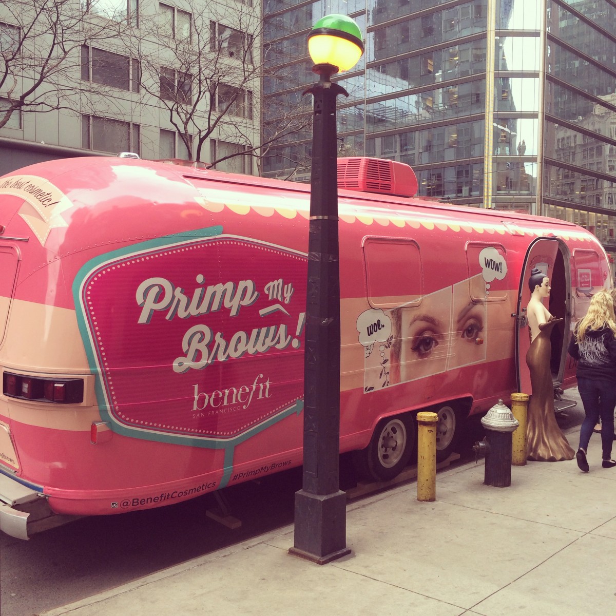 Benefit Cosmetics Offers Free Brow Services At Madison Square Park Today
