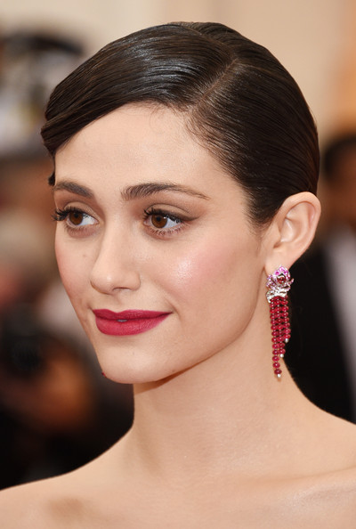 MET Gala 2014 Hairstyle: Emmy Rossum