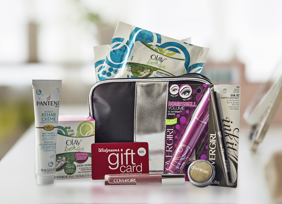 Giveaway: Enter To CoverGirl & Pantene Goodies + $25 Walgreens Gift Card