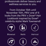 Dove Hair Partners With Priv