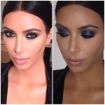 Kim Kardashian's Makeup Look For John Legend's Birthday Party