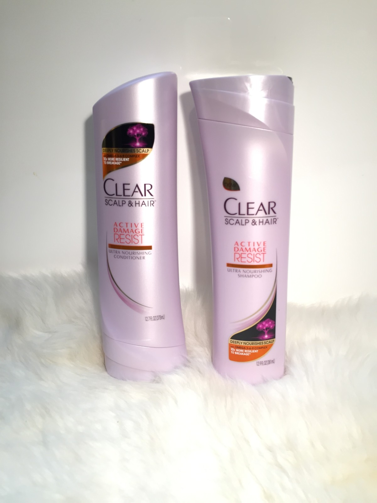New: CLEAR Active Damage Resist Ultra Nourishing Shampoo & Conditioner