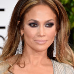 2015 Golden Globes Makeup & Hair: Jennifer Lopez