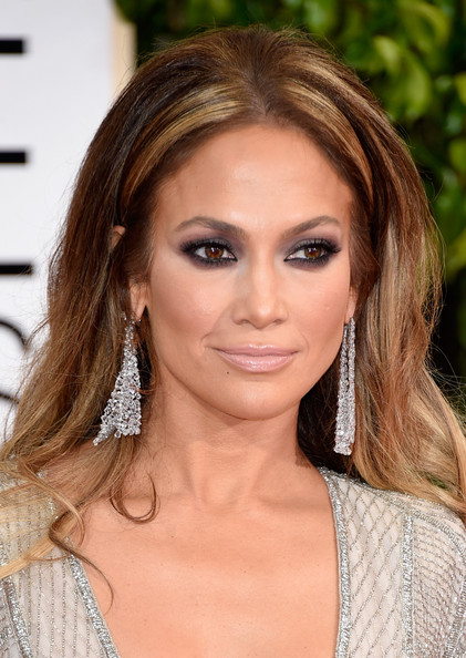 15 Golden Globes Makeup Hair Jennifer Lopez Rouge 18