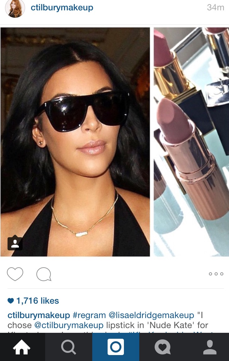 The Nude Lipstick Kim Kardashian Is Loving
