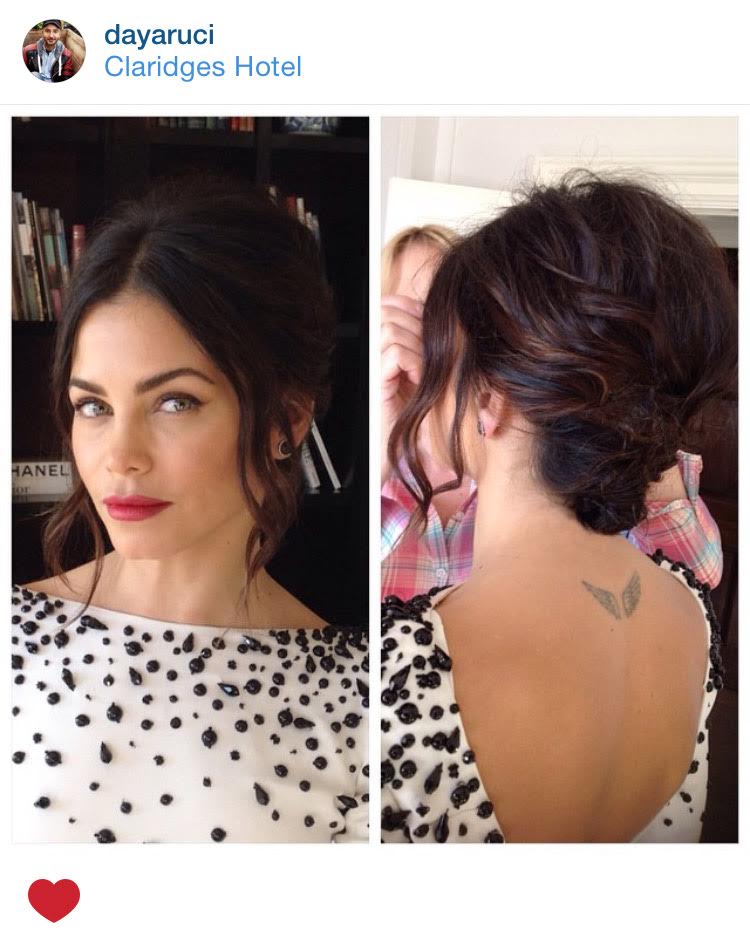 Recreate Jenna Dewan Tatum’s Tendril-y Updo