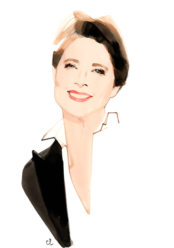 Isabella Rossellini - (c) Marc-Antoine Coulon for Lancôme