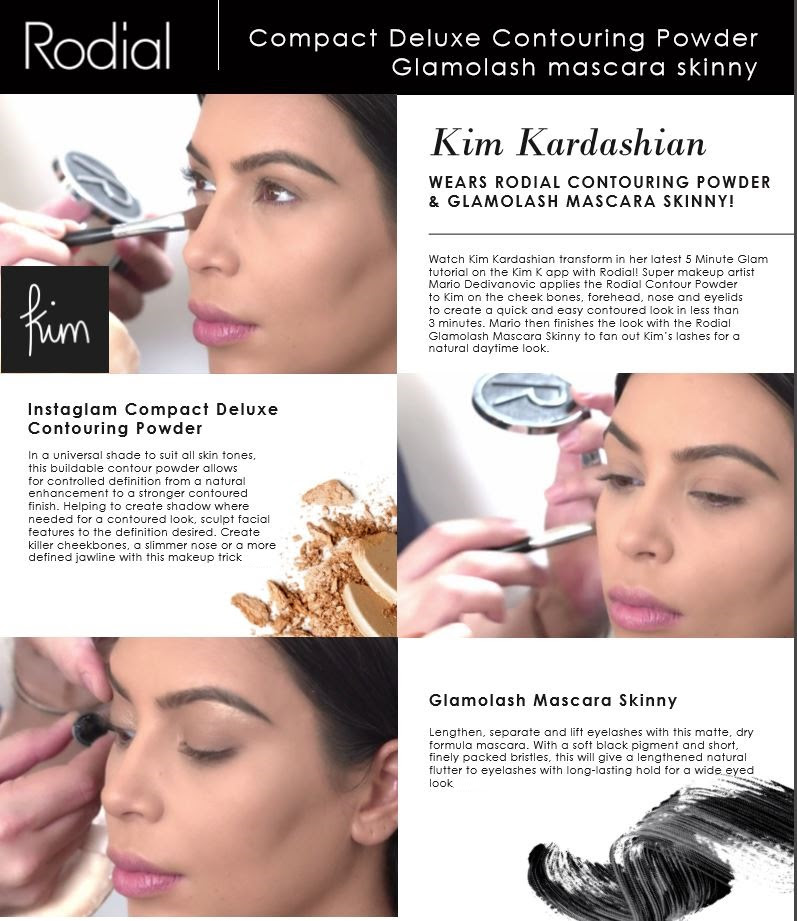 The Scoop On Kim Kardashian’s Powder And Mascara