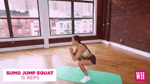 The most common mistake people make when doing squats, per Kayla Itsines.