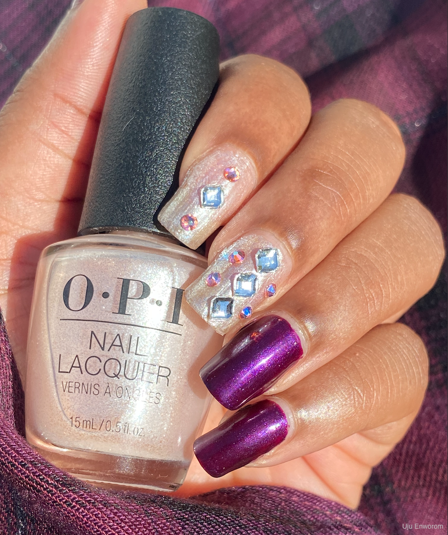 Mani of the Week: Holiday Crystal Nails with OPI’s Shine Bright 2020 Collection