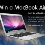 Win a Mac Book Air!