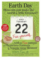 Physicians Formula is Giving Away Organic Wear Bronzers on April 22nd!