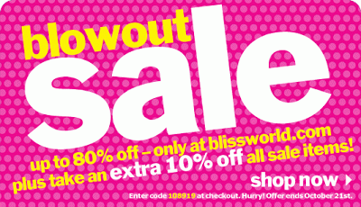 Blowout Sale at Bliss!