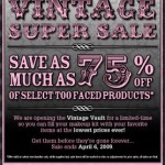 Too Faced Super Sale