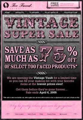 Too Faced Super Sale