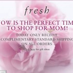 Today Only: Free Shipping at Fresh