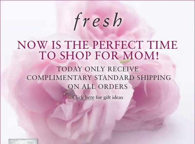 Today Only: Free Shipping at Fresh