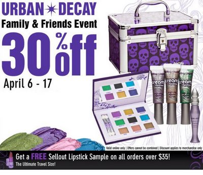 Urban Decay Friends & Family Event