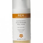 REN, Not Stimpy: REN Glycolactic Skin Renewal Mask and Moroccan Rose Otto Sugar Body Polish