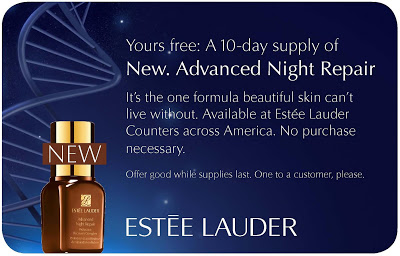 Estée Lauder to Distribute 250,000 10-Day Samples of NEW Advanced Night Repair