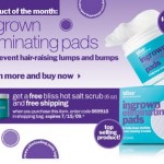 Free Bliss Ingrown Eliminating Pads