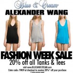 Alexander Wang T-shirt Sale at Blue & Cream