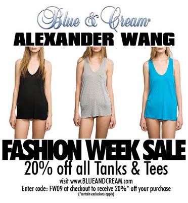 Alexander Wang T-shirt Sale at Blue & Cream