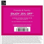 Saks Friends & Family 25% Off Discount