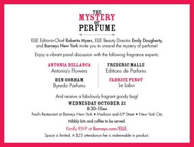 NYC Gals: Check out The Mystery of Perfume Event at Barney’s New York!