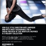 Join ELLE for a Sneak Preview of the Armani Exchange Holiday Collection
