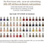 Rescue Beauty Lounge Discount Code: December 15 Only!