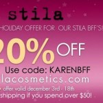 20% Off Stila Cosmetics!