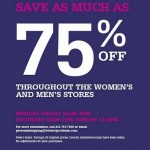 75% Off At Bergdorf Goodman