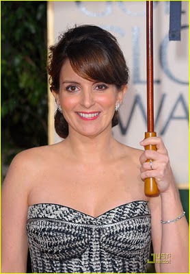 Golden Globes 2010 Beauty: Tina Fey