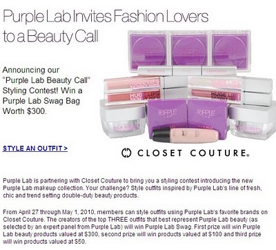 Win $300 of Purple Lab Swag!